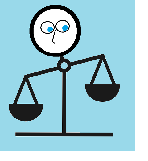 a balance representing tradeoffs